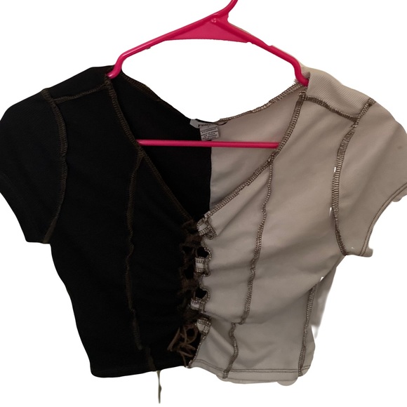 Rue21 | Tops | Rue 2 Cut Out String Crop Top | Poshmark